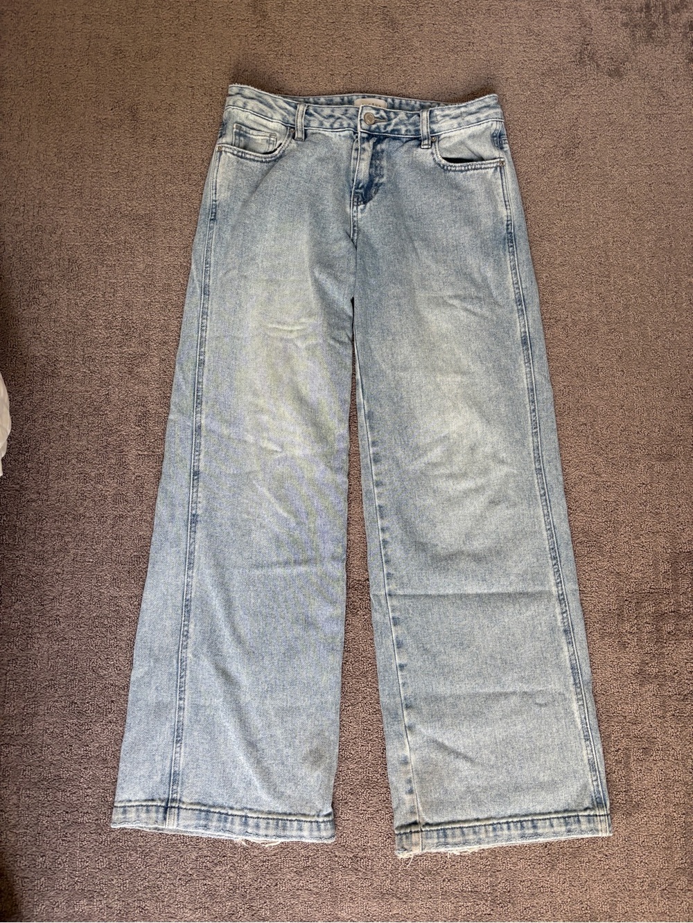 PacSun Light Blue Wide Leg Denim Jeans